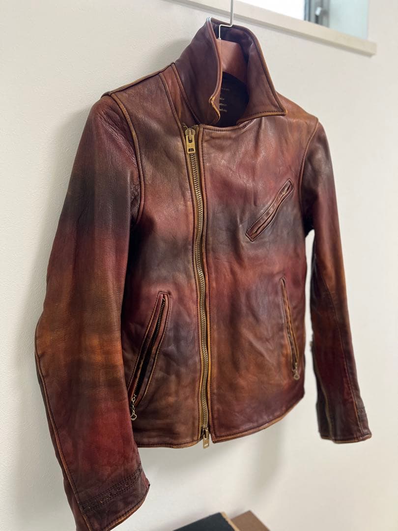 johnbull ジョンブルプライベートラボ ライダース 姫路馬革