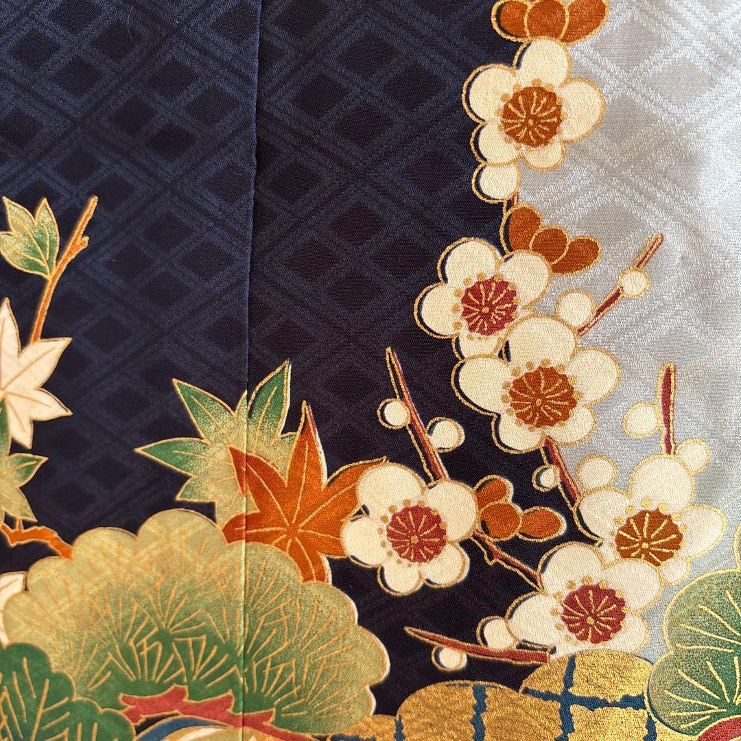 No.3 正絹　男の子お祝い着　のしめ　七五三