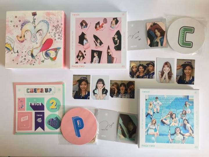 【TWICE】CD/トレカ/ポスターセット（デビュー〜初期）