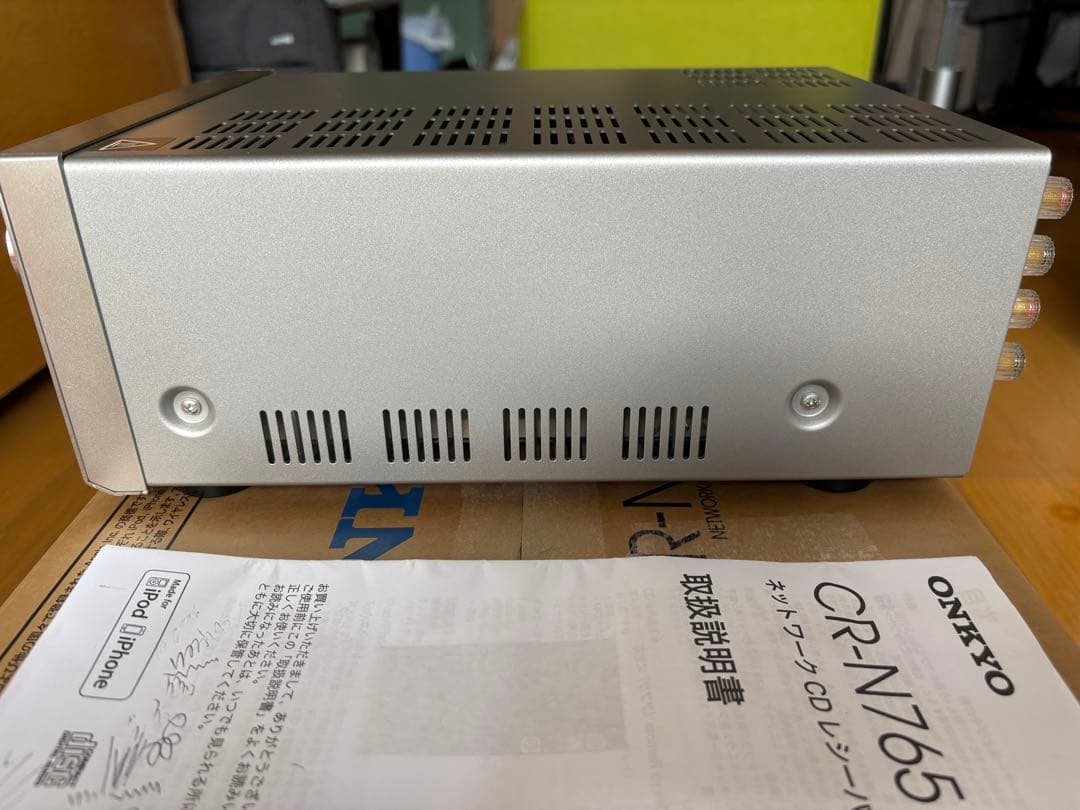 【美品】ONKYO CR-N765(S) ネットワークCDレシーバー