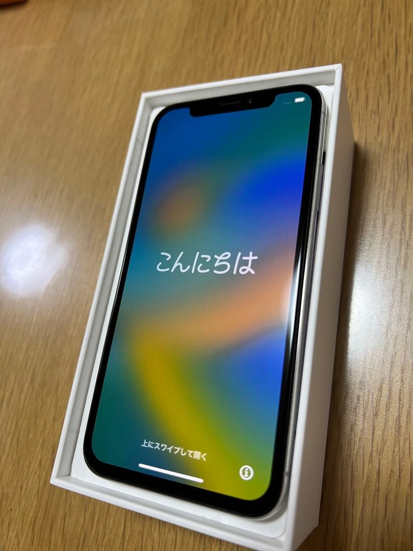 値下げ！美品！修理、電池交換済iPhone X シルバー 5.8インチ256GB