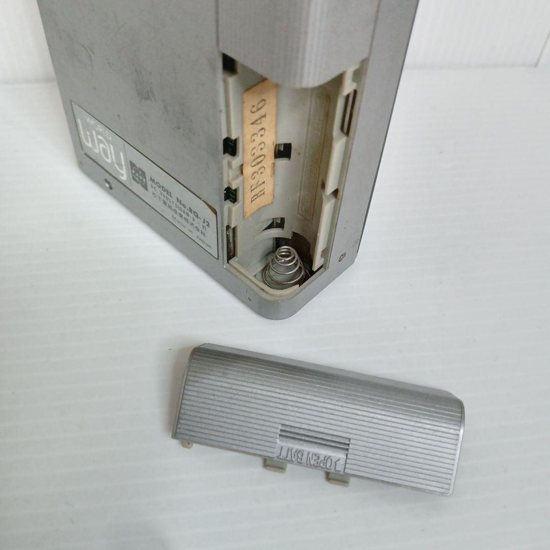 ナショナル　RQ-J2　WORLD WAY　通電確認　ウォークマン　ジャンク品