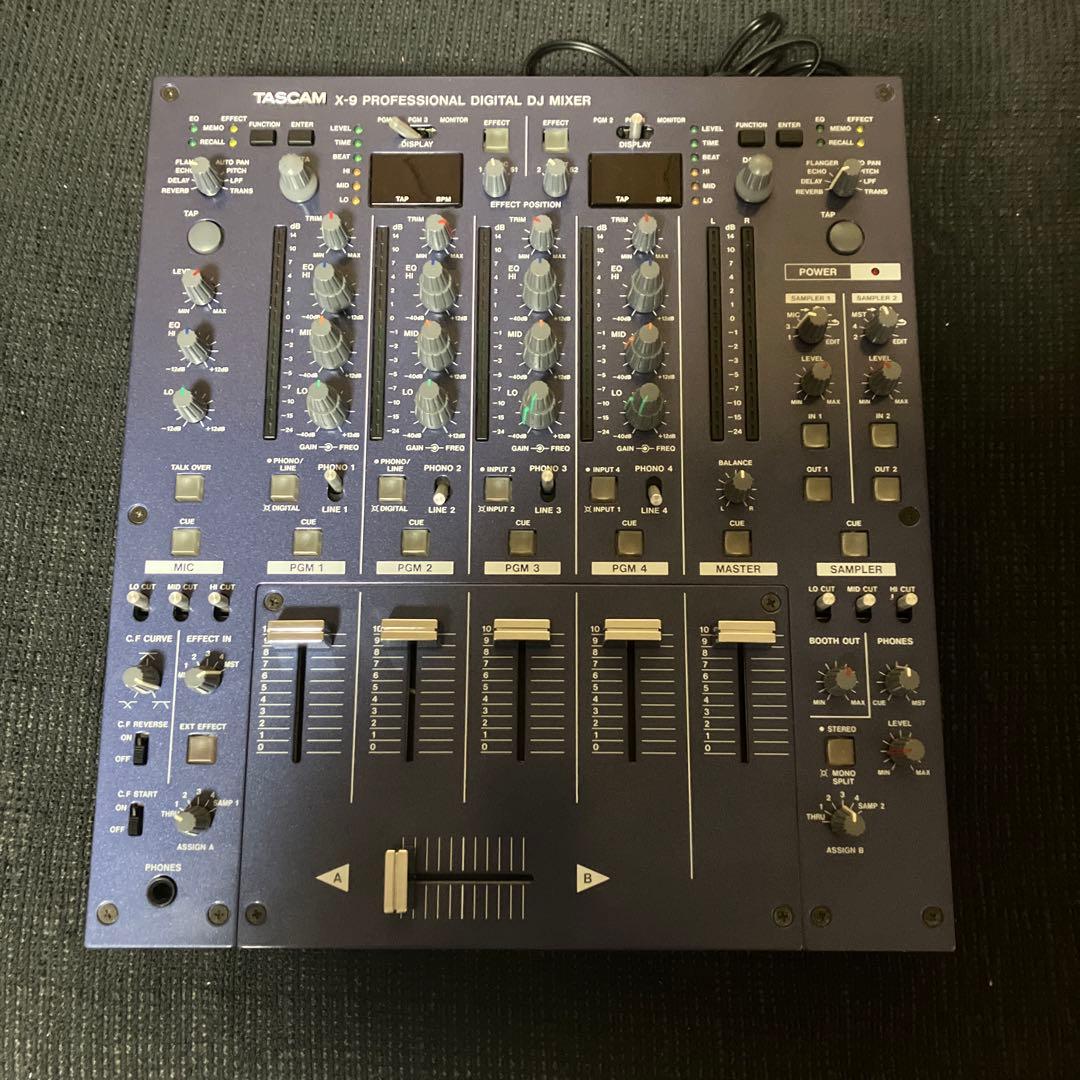 美品！安くても良い音の4ch！メンテ済み！ TASCAM X9 DJミキサー
