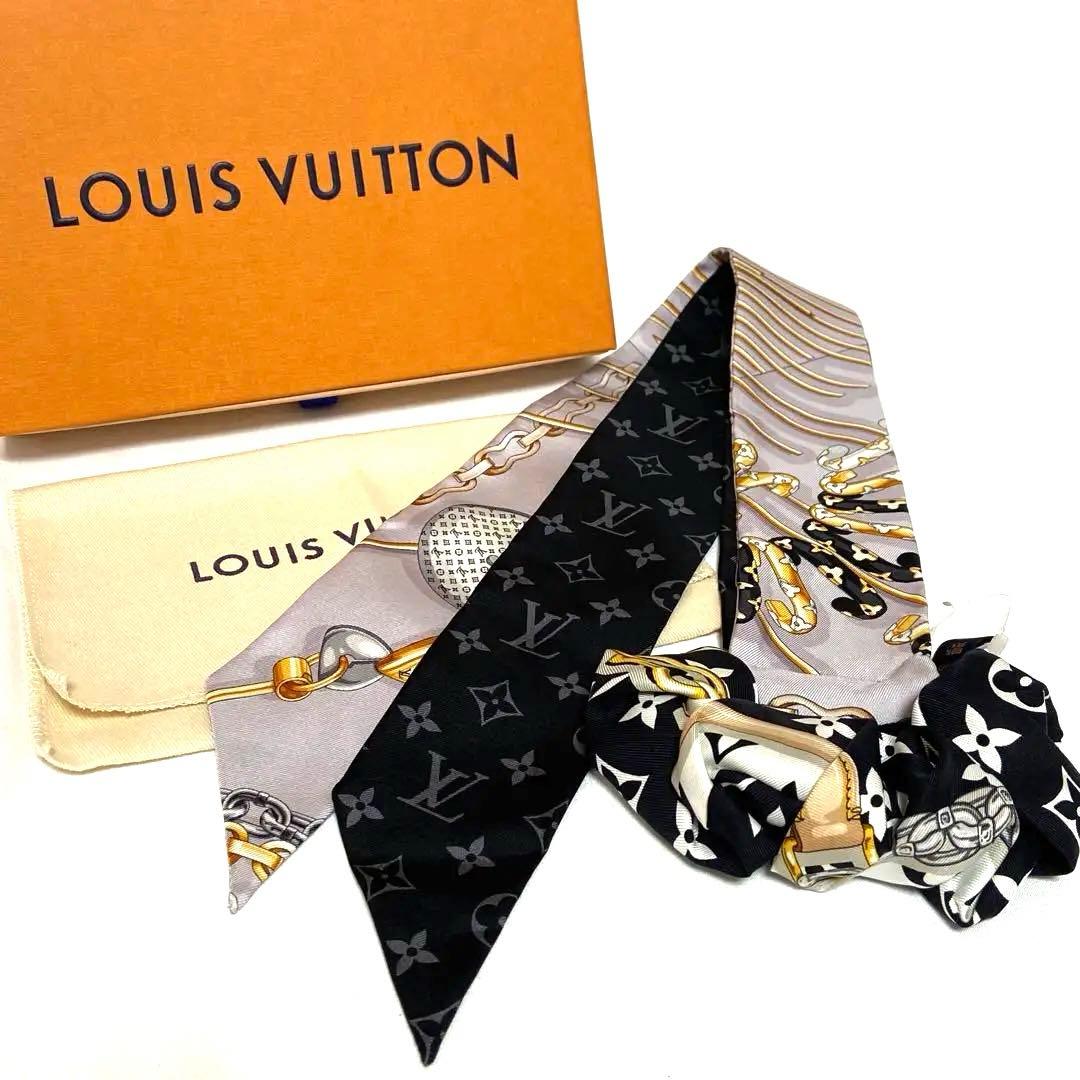 LOUIS VUITTON ルイ・ヴィトン モノグラム シルク シュシュ