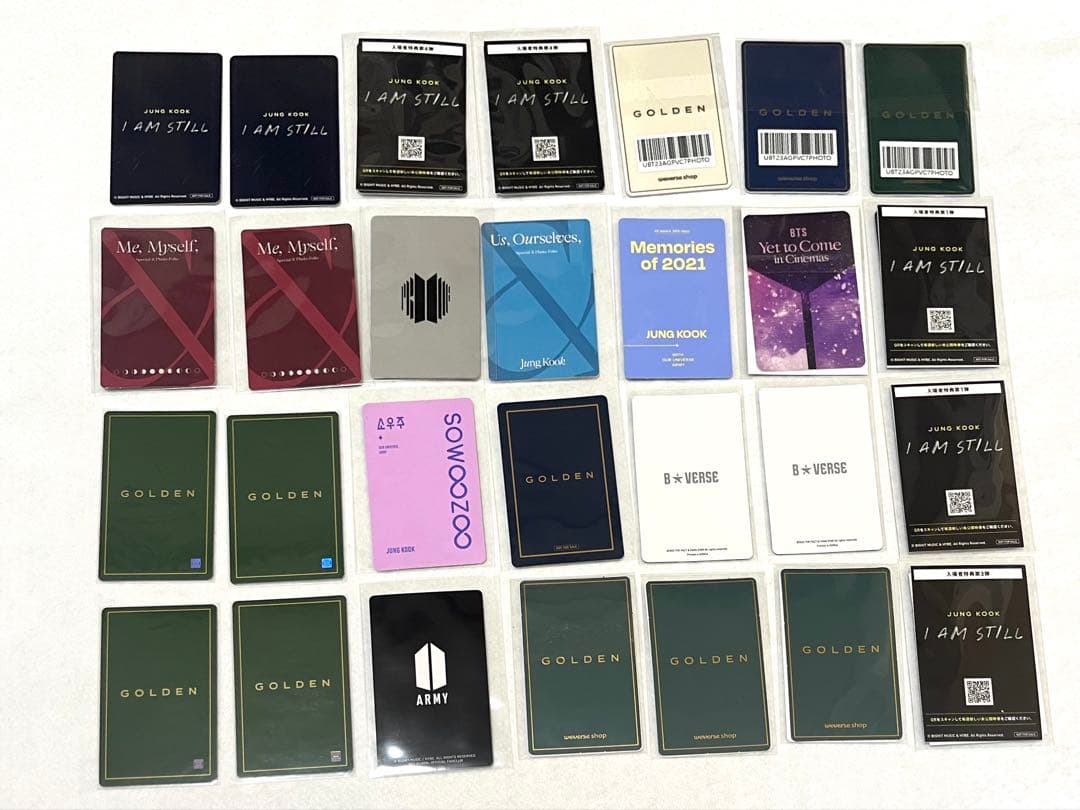 Jungkook ジョングク　公式トレカセット