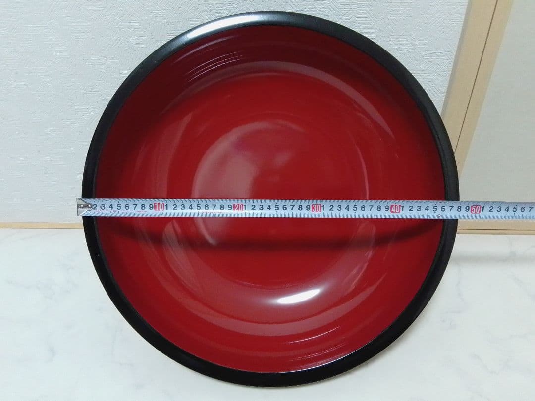 ☆美品☆ こね鉢 直径48cm 1尺6寸 うどん そば 道具 麺打ち 漆器 木製