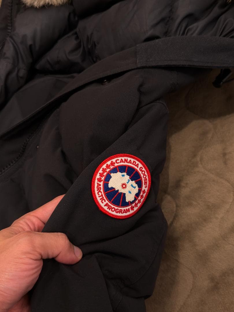   シェルバーンパーカー 黒 M/M