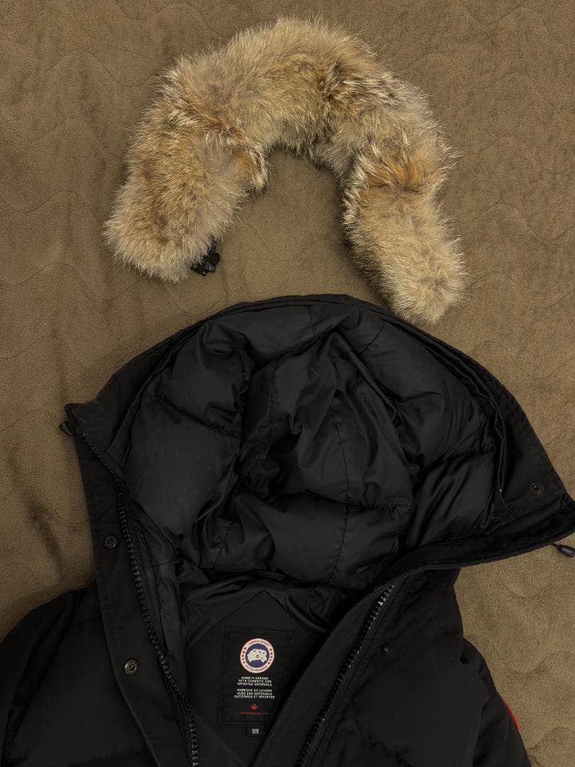   シェルバーンパーカー 黒 M/M