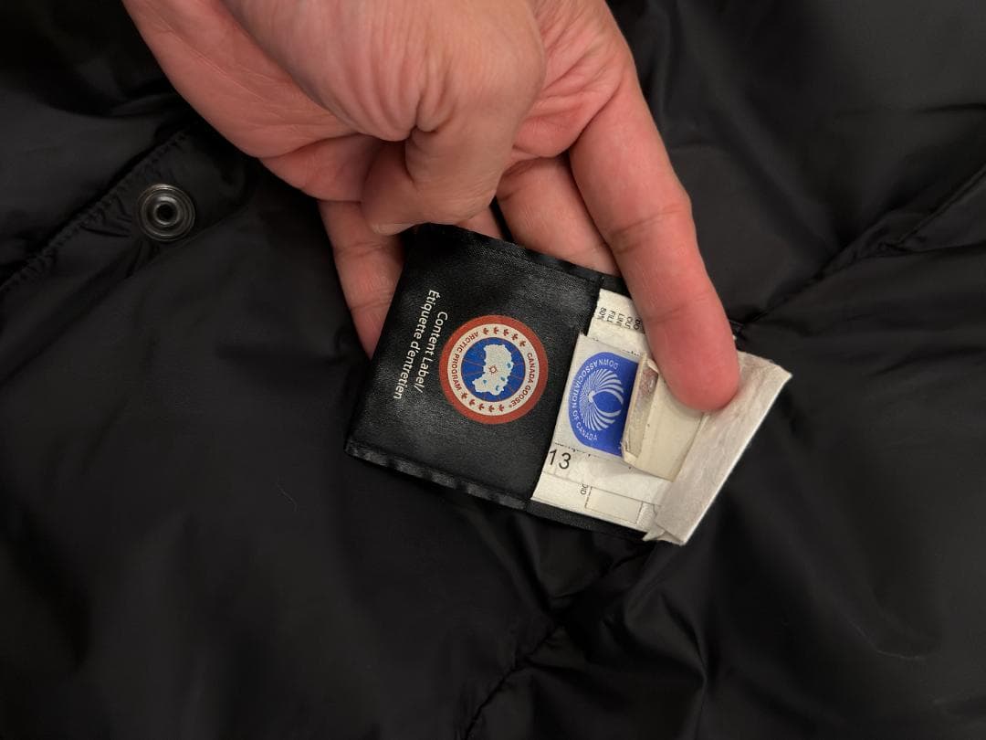   シェルバーンパーカー 黒 M/M