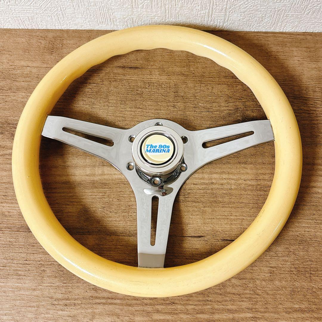 ウッドハンドル　ウッドステアリング　31Φ USDM 旧車　90年代　カスタム