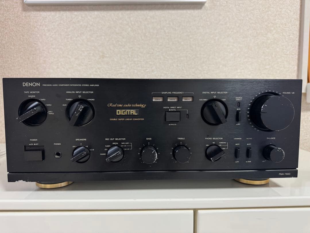 DENON PMA-780D プリメインアンプ⭕️ジャンク品⭕️