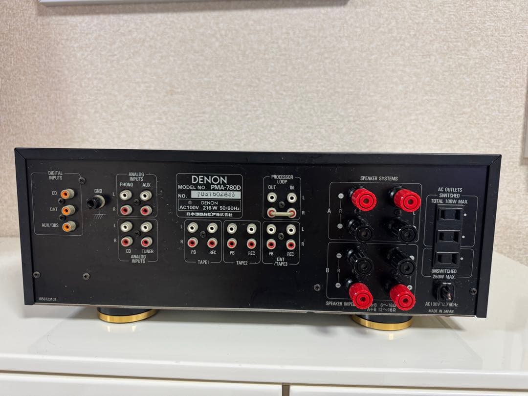 DENON PMA-780D プリメインアンプ⭕️ジャンク品⭕️