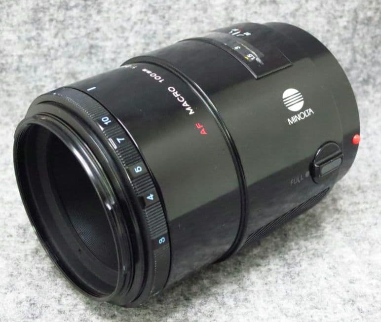 MINOLTA 　AF MACRO 100mm F2.8