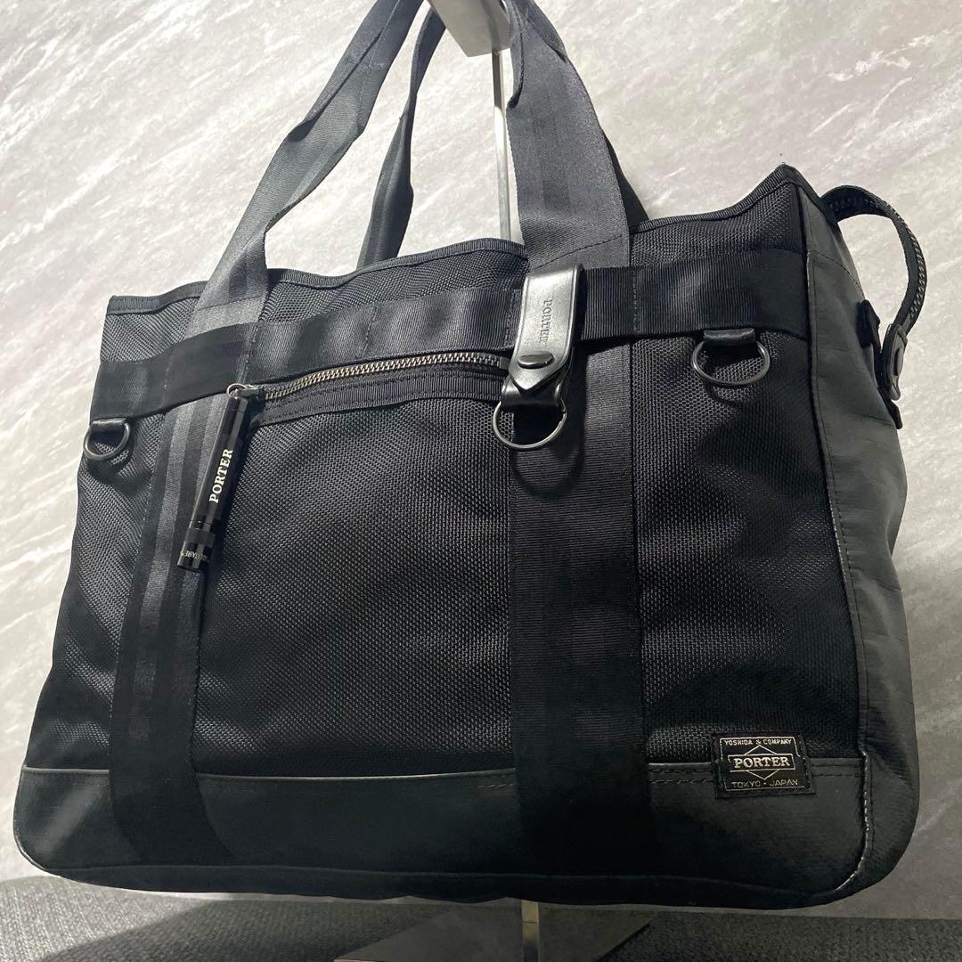 大人気✨ ポーター HEAT ヒート トートバッグ 大容量 A4