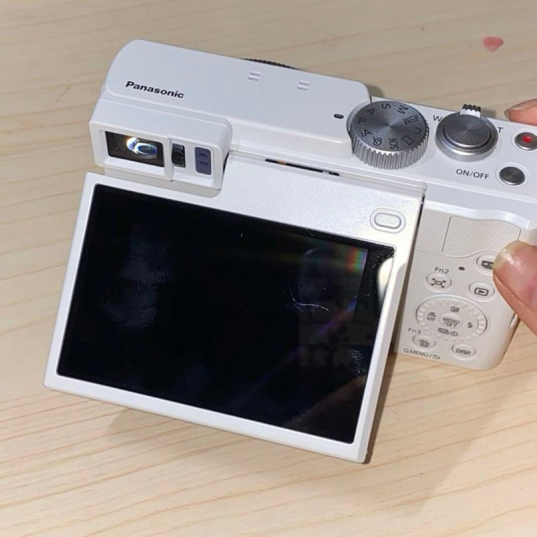 【美品】Panasonic パナソニック 白LUMIX DC-TZ95D