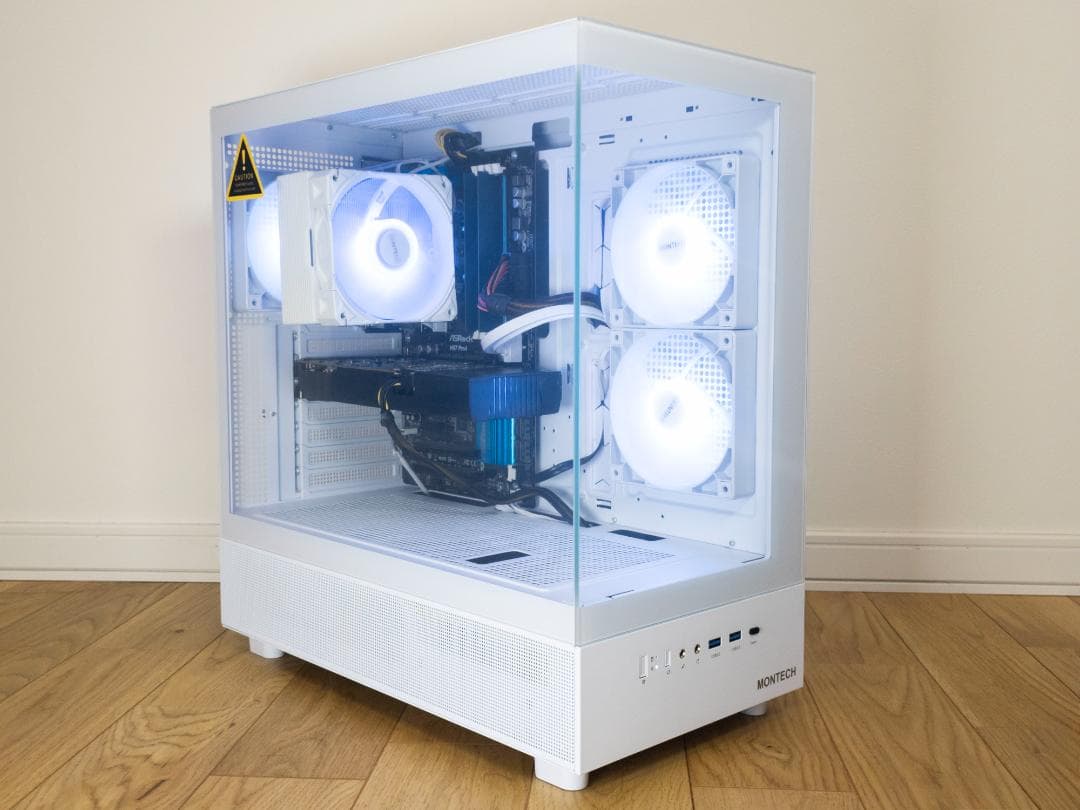 白ゲーミングPC i7/GTX1060/Office2021