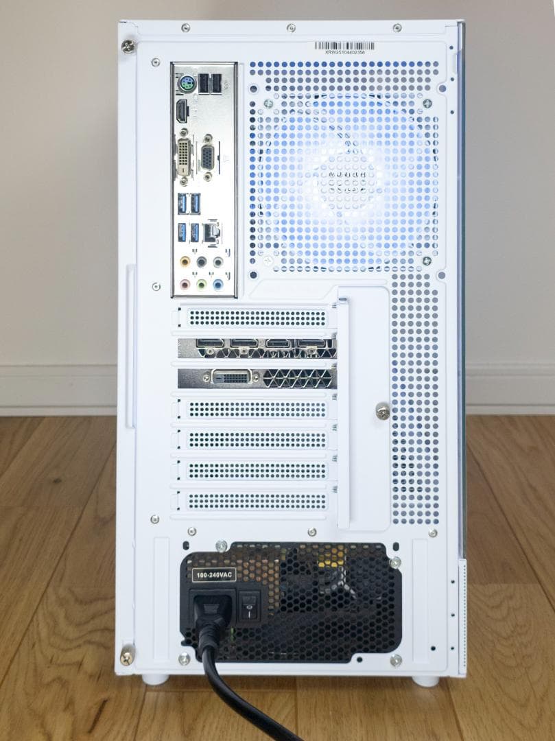 白ゲーミングPC i7/GTX1060/Office2021