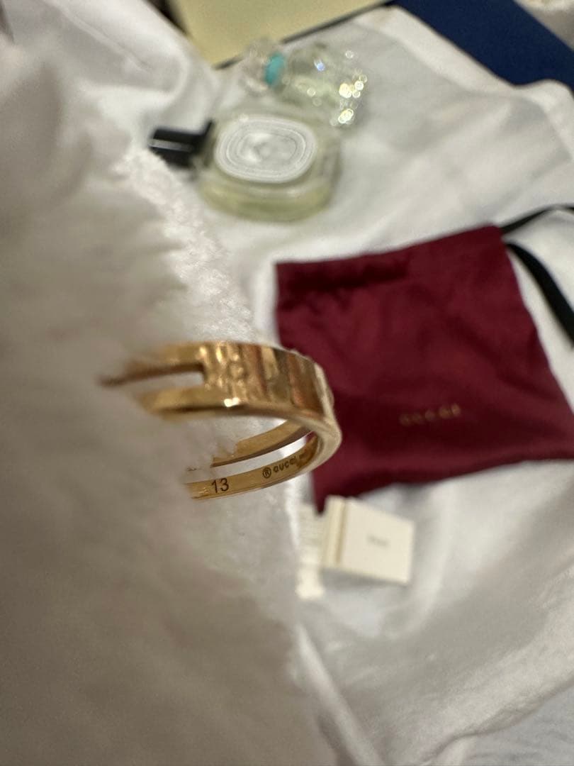 GUCCI ゴールドリング サイズ13