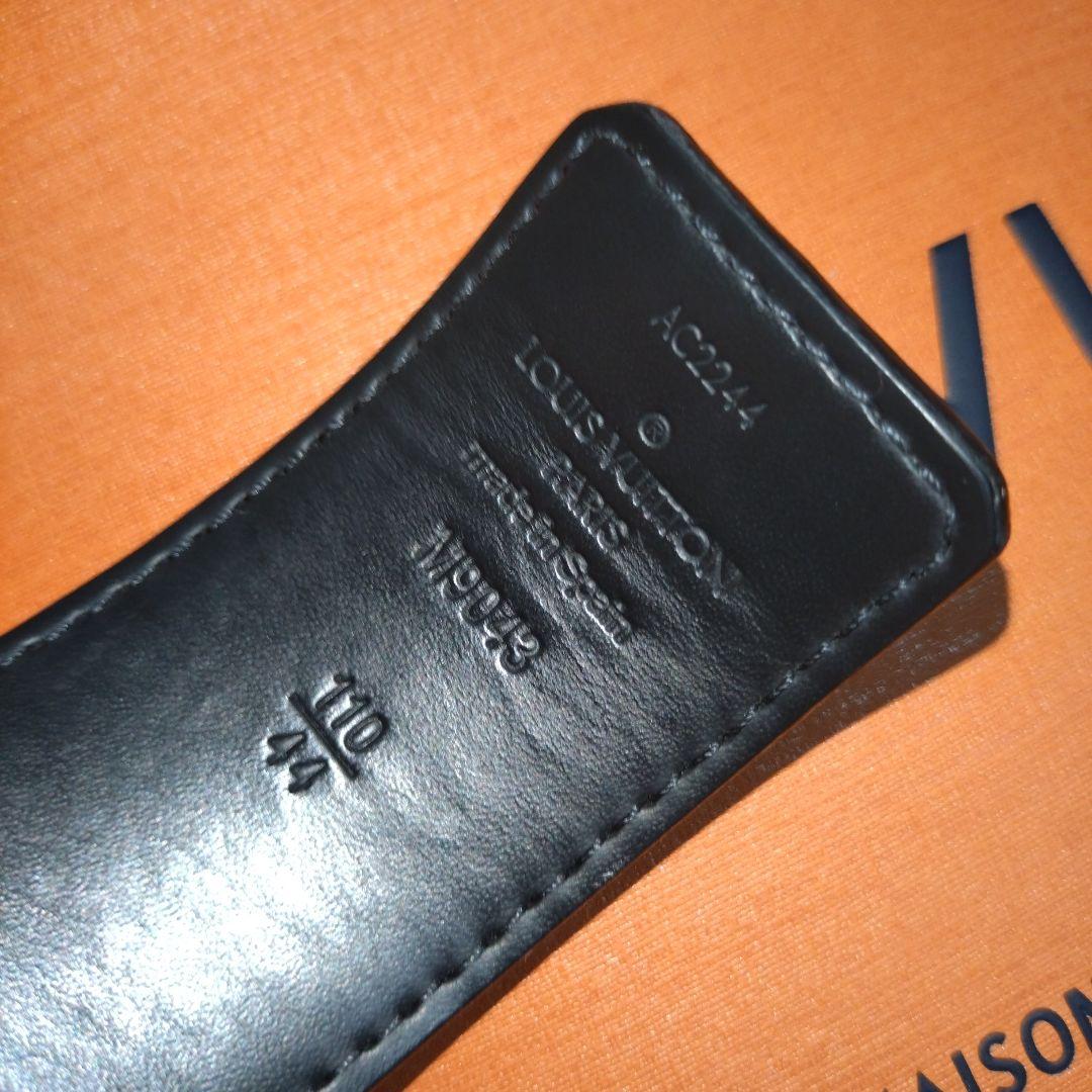 ルイヴィトン サンチュール LVイニシャル モノグラムエクリプス ベルト