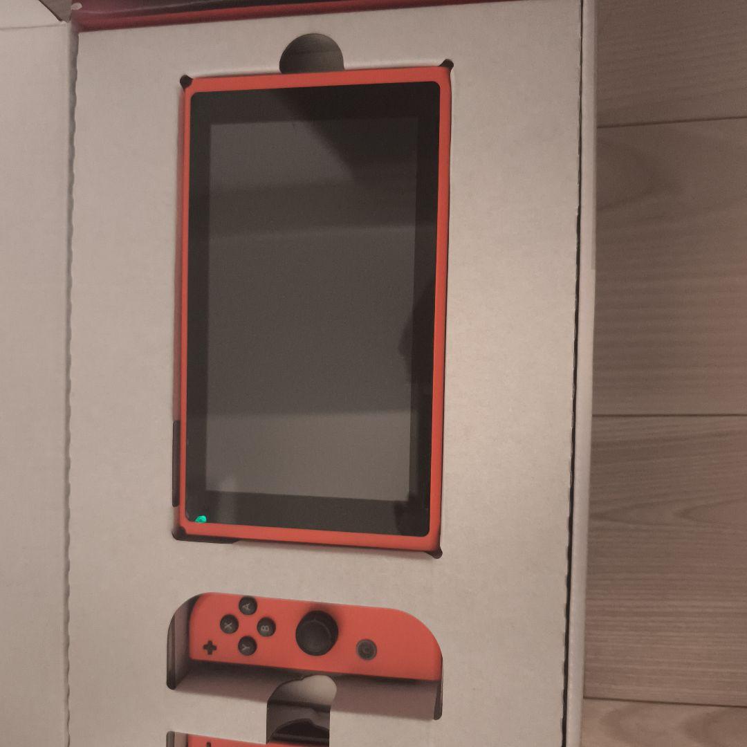 Nintendo Switch 本体 オレンジ/青 Joy-Conハンドルセット