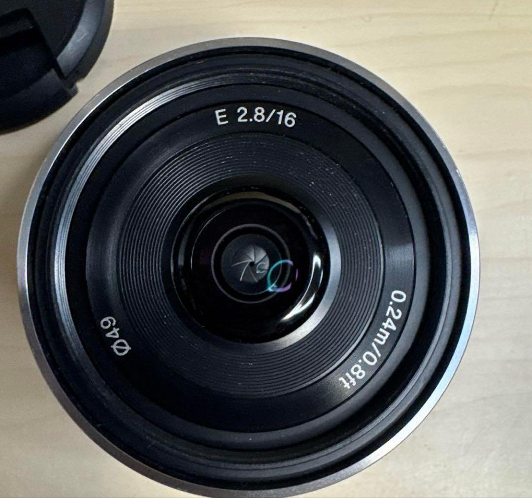 SONY 単焦点 E 16mm F2.8 SEL16＋α
