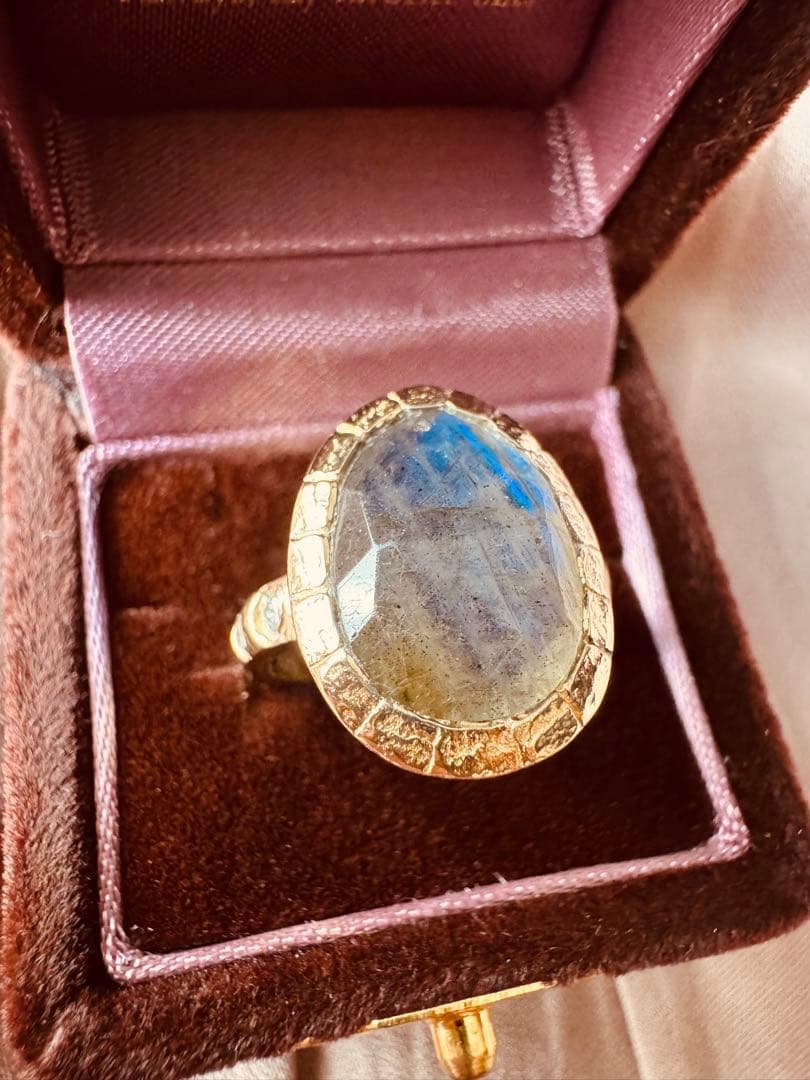 ラブラドライト リング　13号