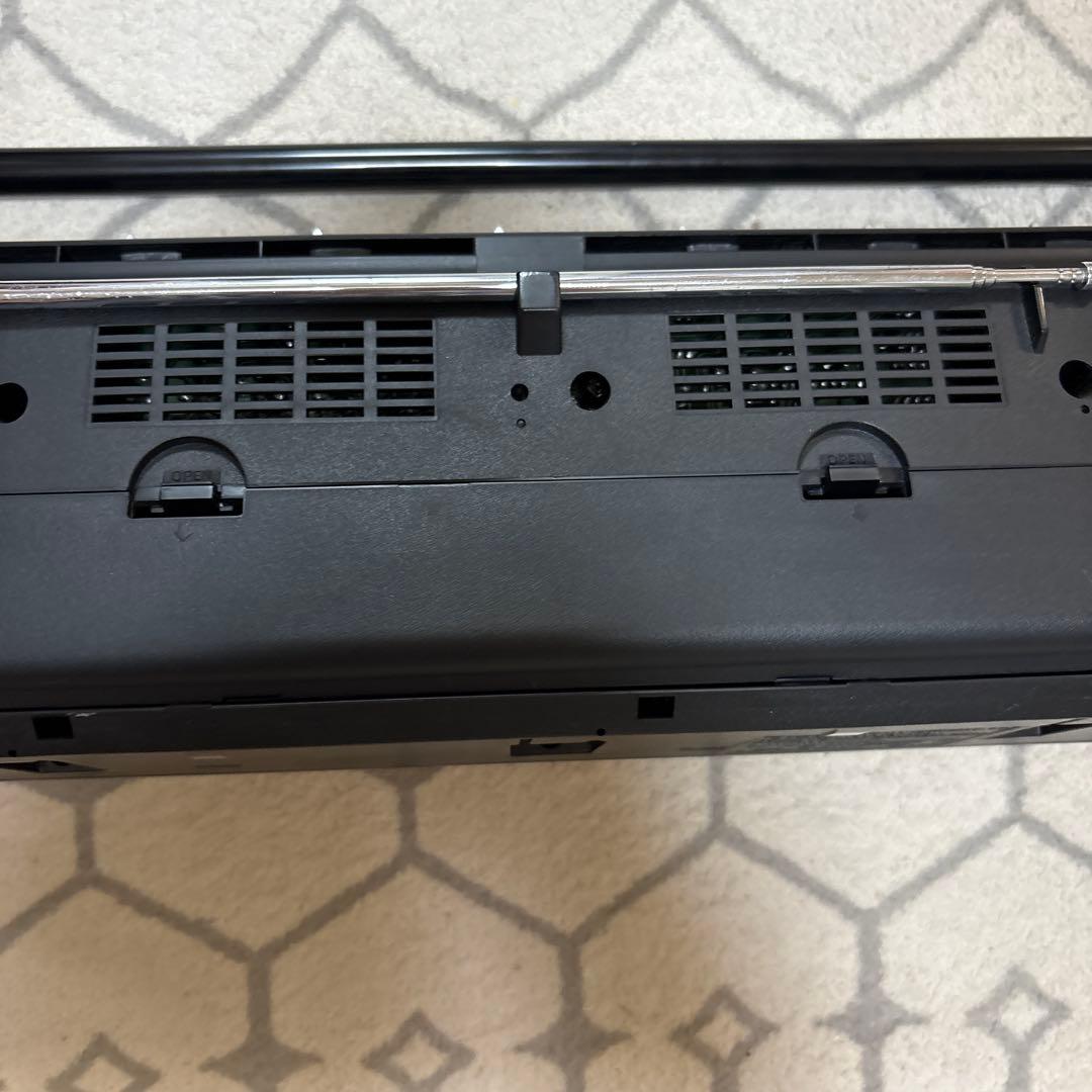 National ラブコール RX-FW50 ブラック レトロ ラジカセ