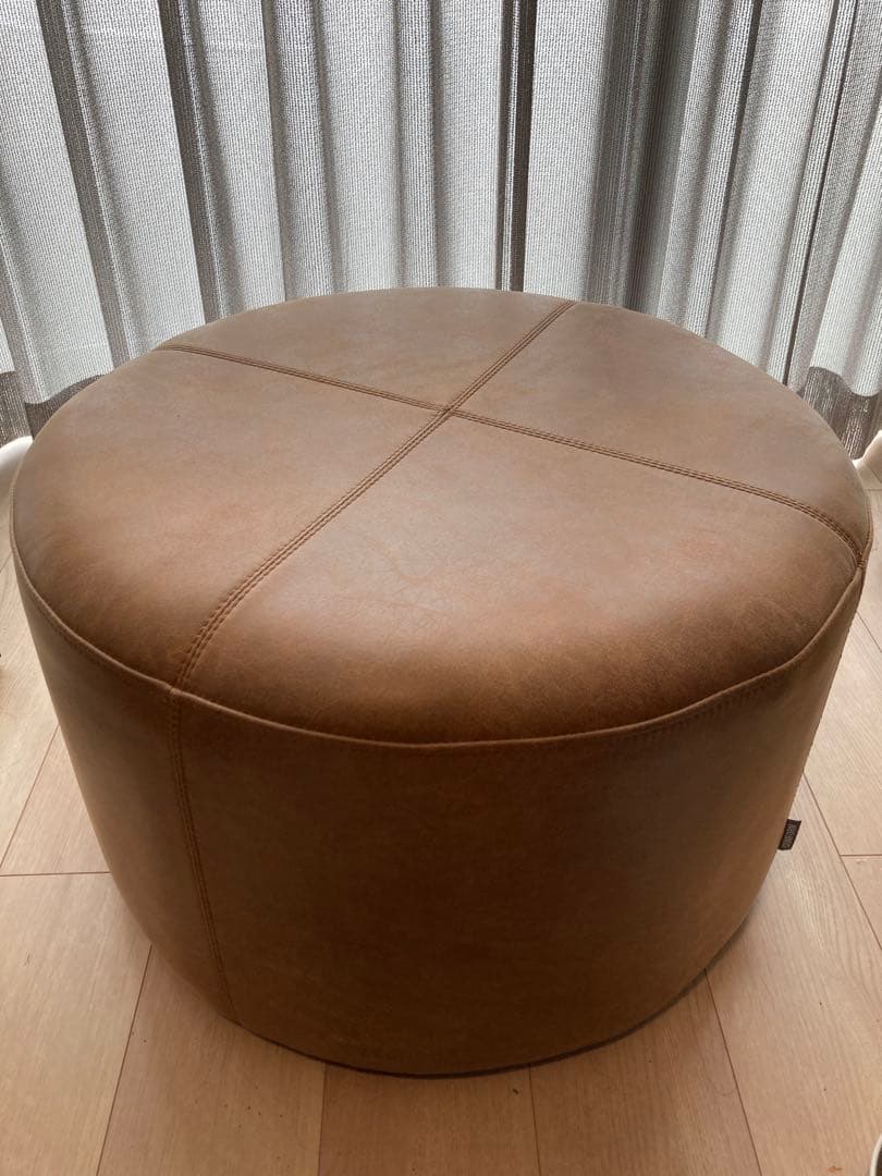 CRASH GATEドットスツール 60cmブラウン