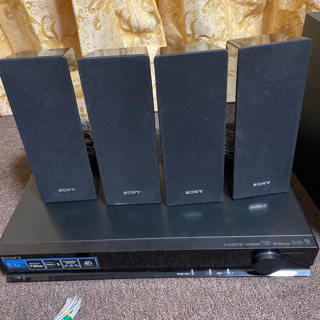 早い者勝ち　SONY 5.1ch ホームシアターシステム STR-KS380