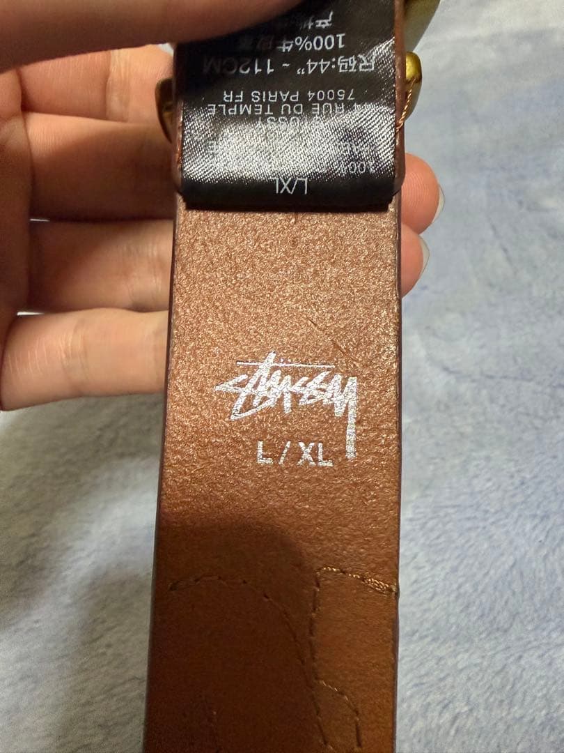 Stussy ブラウンベルト