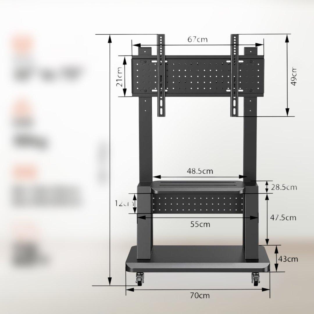キャスター付きテレビスタンド 大型対応