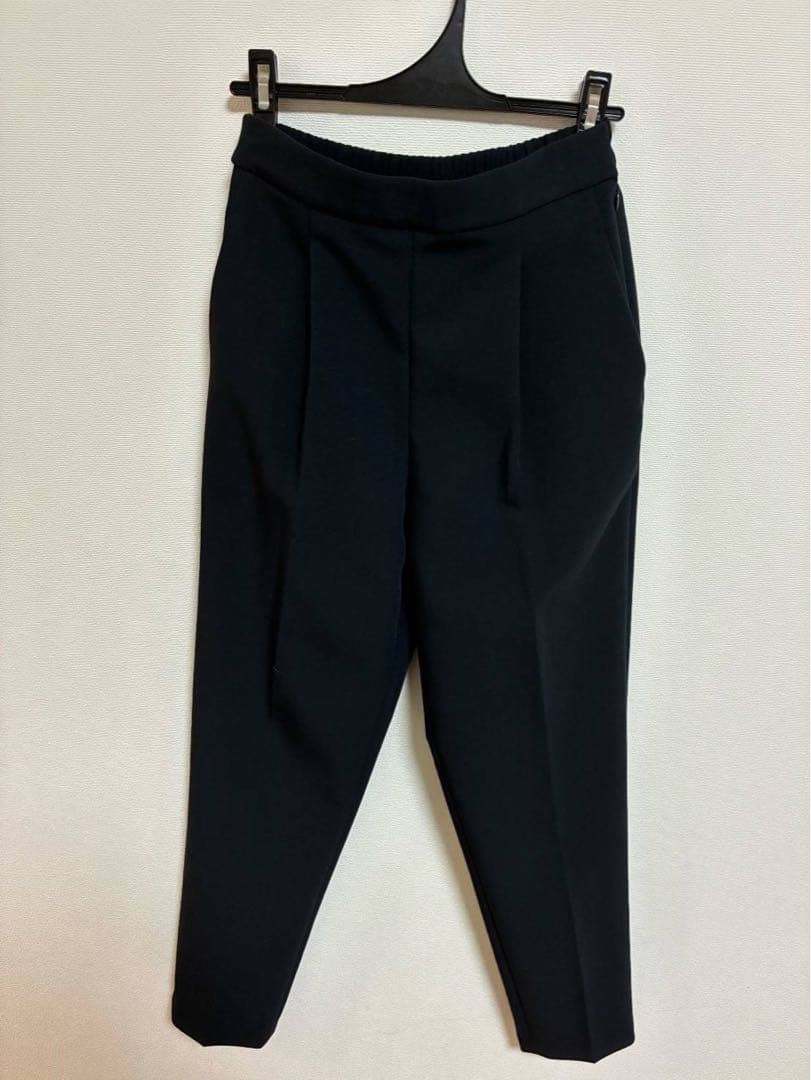 PLST セットアップ　ティアードブラウス　パンツ　ネイビー　卒業式　入学式