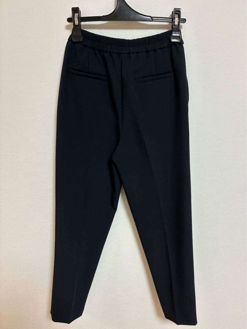 PLST セットアップ　ティアードブラウス　パンツ　ネイビー　卒業式　入学式