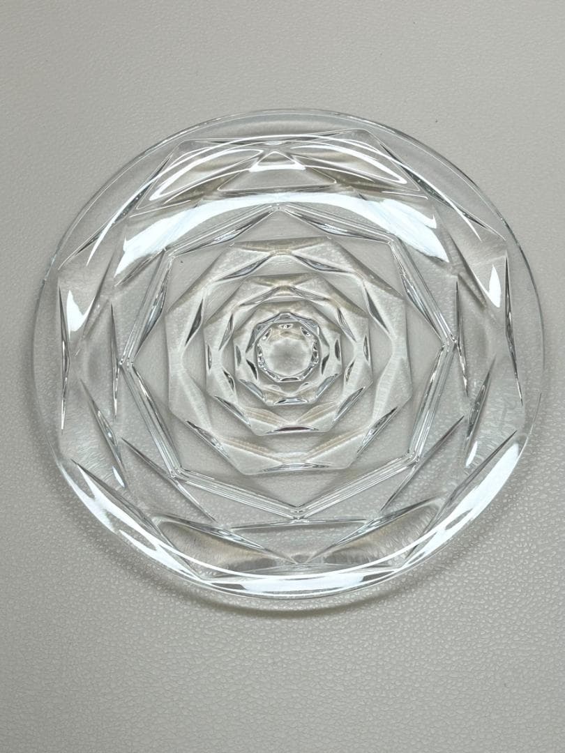 2018-1557 Baccarat　バカラ　スウィングプレート　直径約19cm