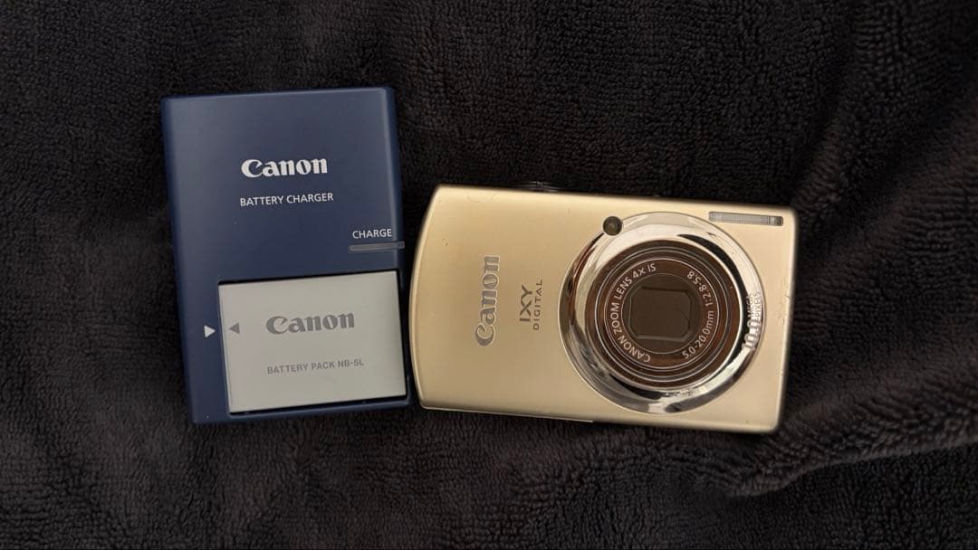 [動作確認済み]canon ixy 920 is ゴールド