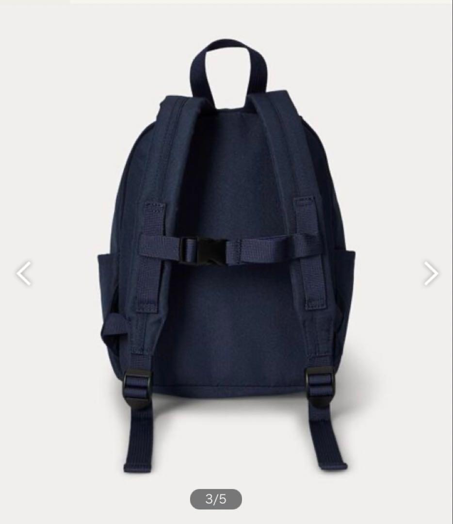 【未使用】ポロラルフローレン ポロベア 刺繍 ネイビー リュック