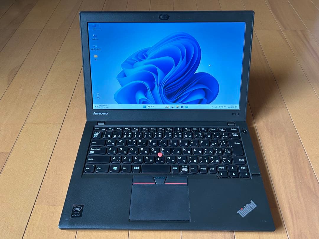 Windowsノート本体 Lenovo Thinkpad X250 Windows11