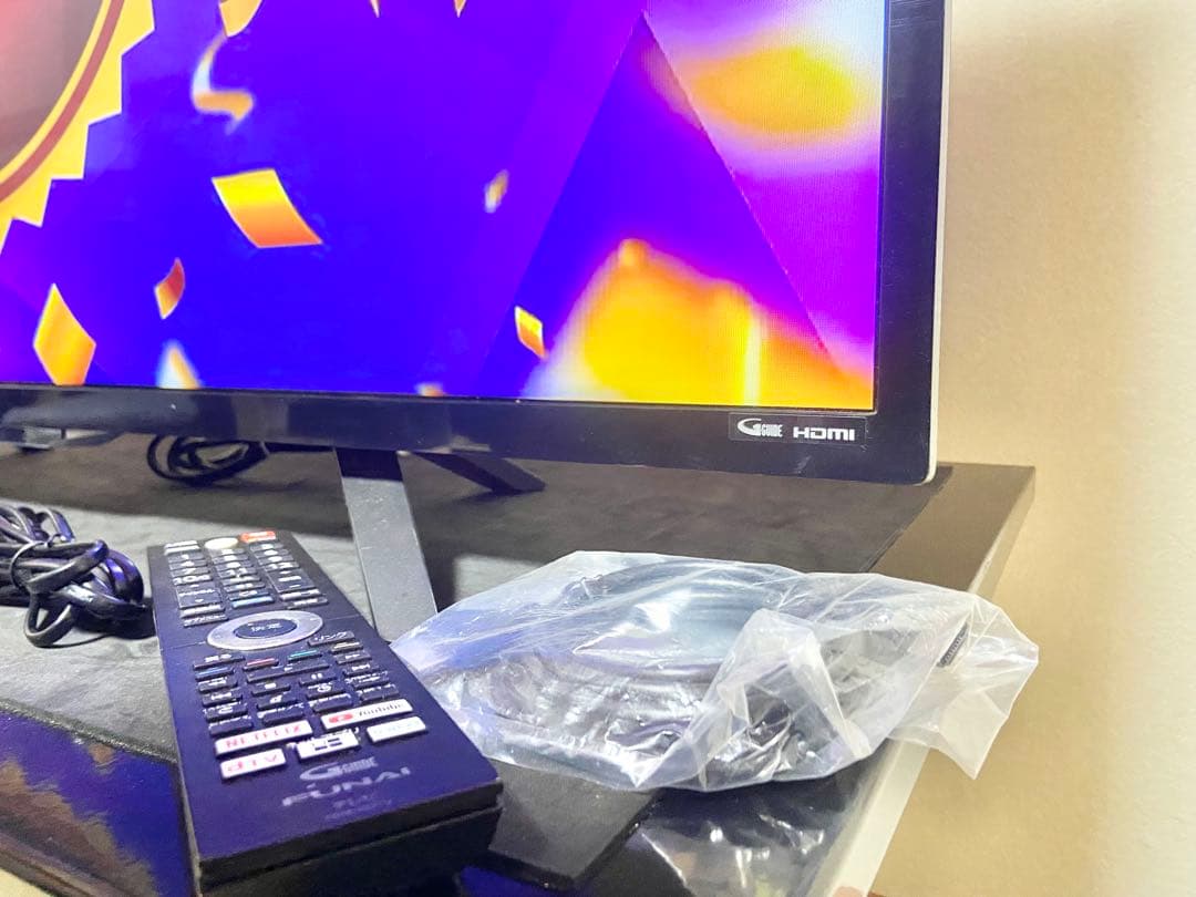 【今だけ優待価格】FUNAI 43V型4K（2018）HDD内蔵・YouTube