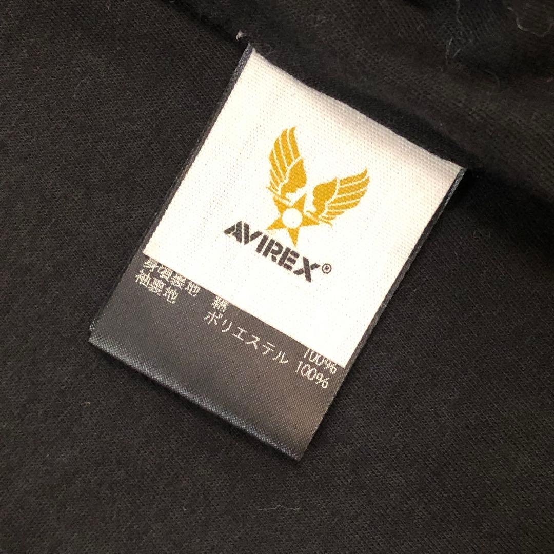 AVIREX シングル ライダース レザージャケット 羊革 ラムレザー M