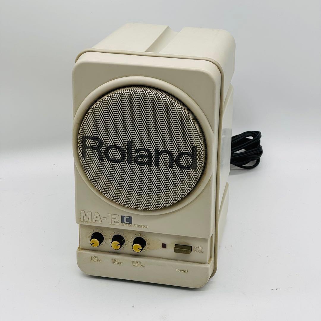 Roland MA-12C マイクロモニター ローランド 動作確認済 1台