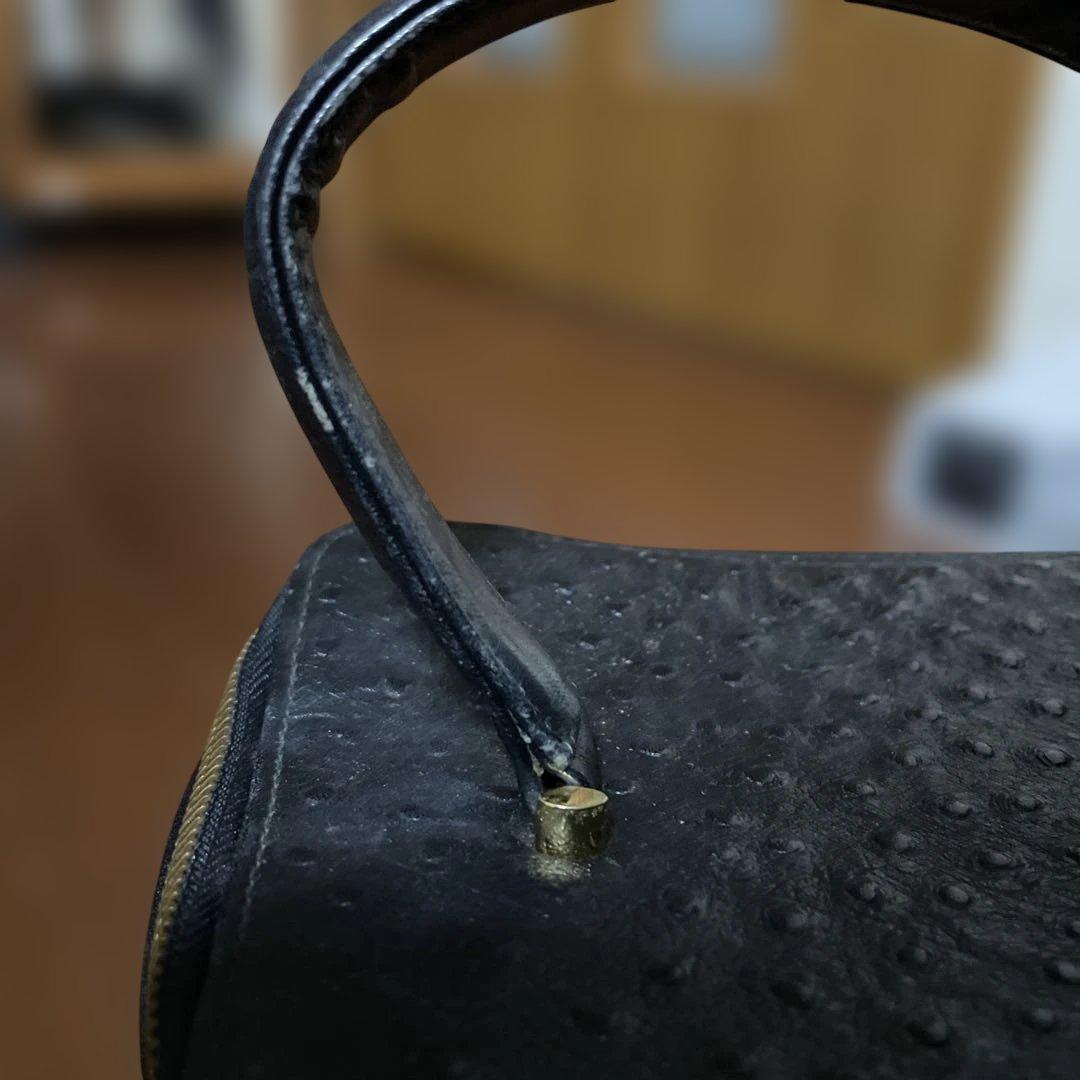 GIANNI VERSACE バニティバッグ　黒