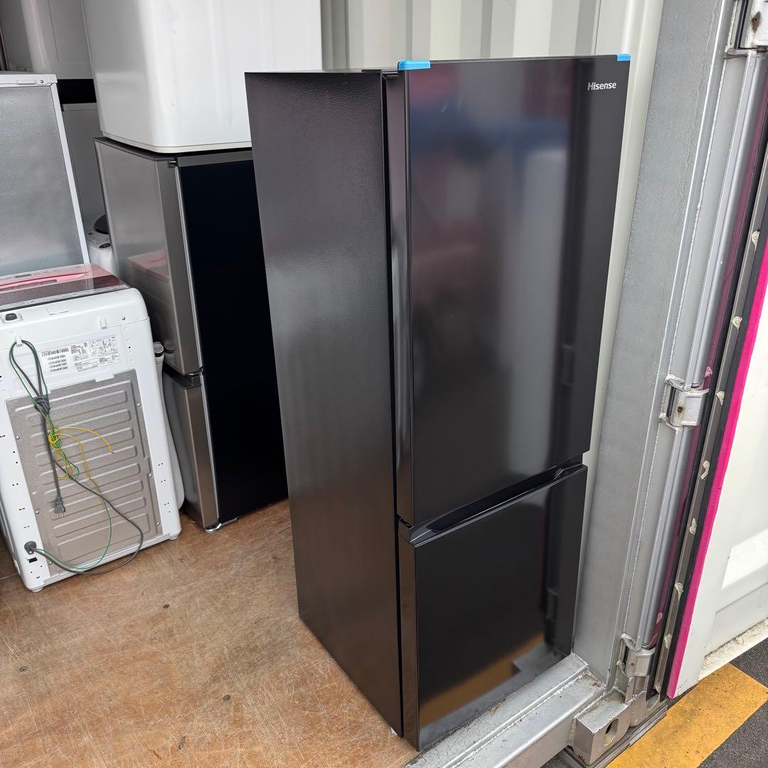 C7410★2024年製★新品.未使用品★ハイセンス冷蔵庫　黒ブラック一人暮らし