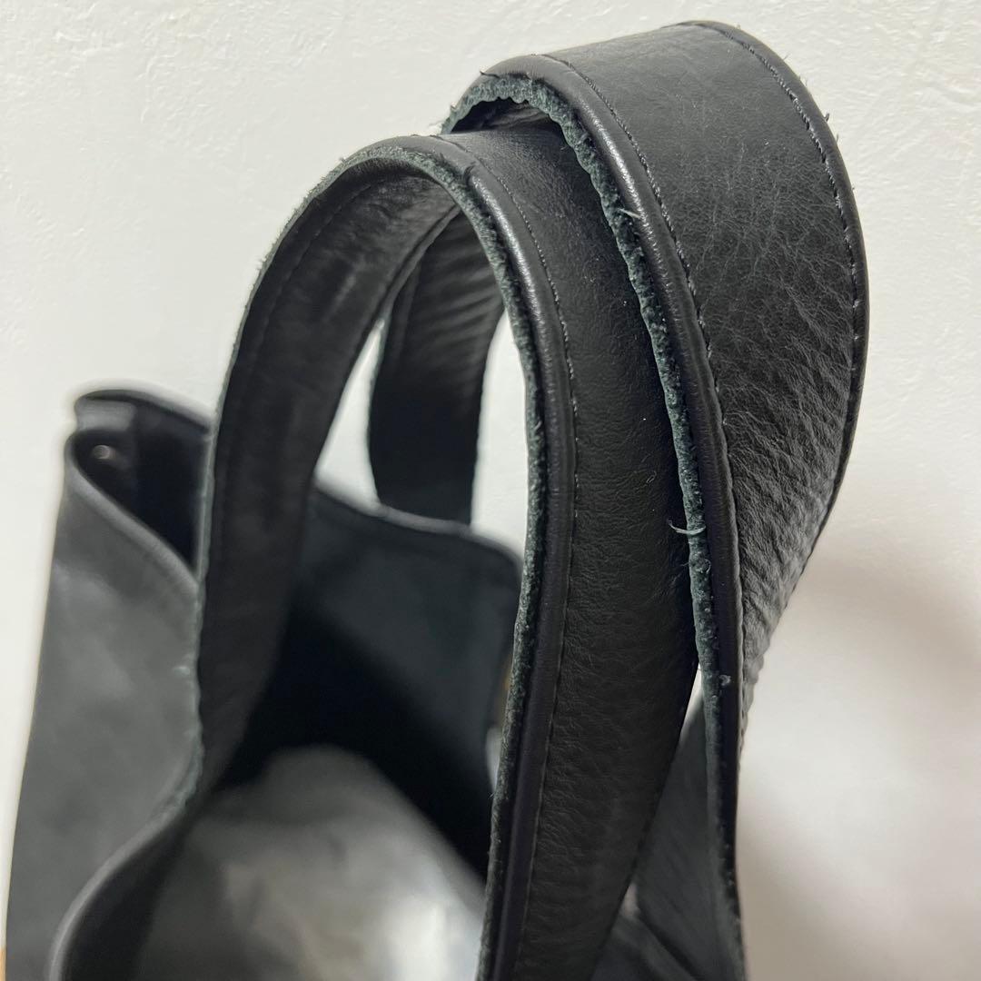 【2次流通最安値】VANSON レザートート Ron Harman別注 牛革 黒