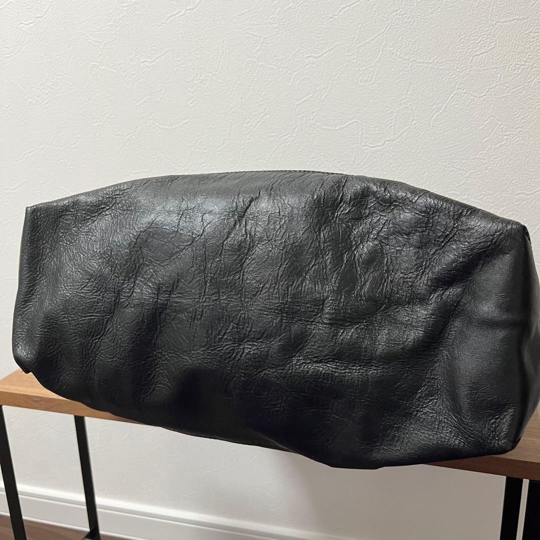 【2次流通最安値】VANSON レザートート Ron Harman別注 牛革 黒