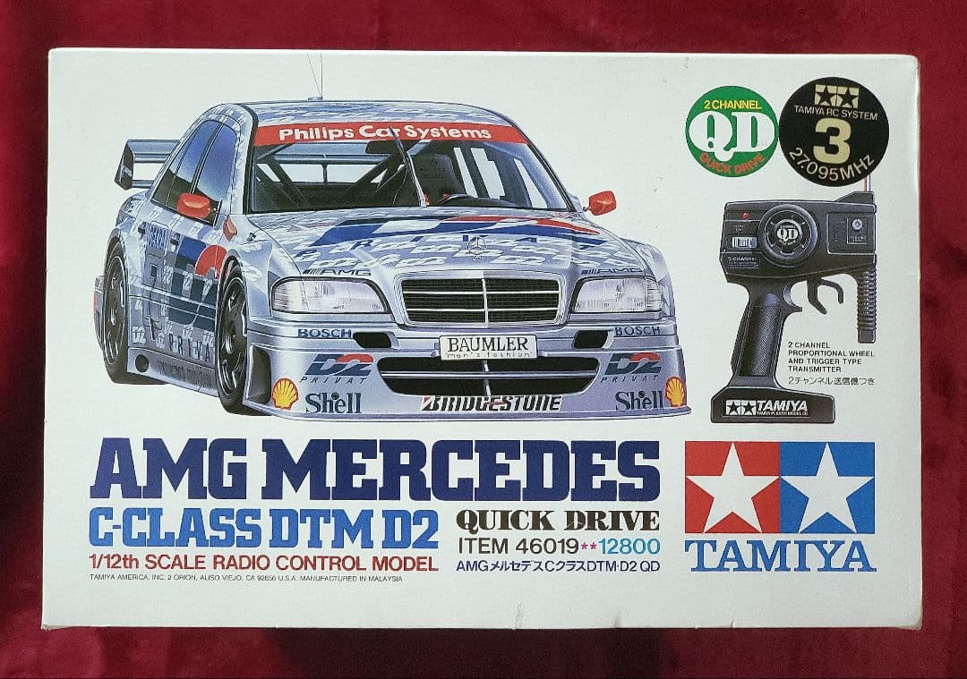 T*I様 【1995年当時物】タミヤ☆1/12『AMGメルセデスCクラスDTM・