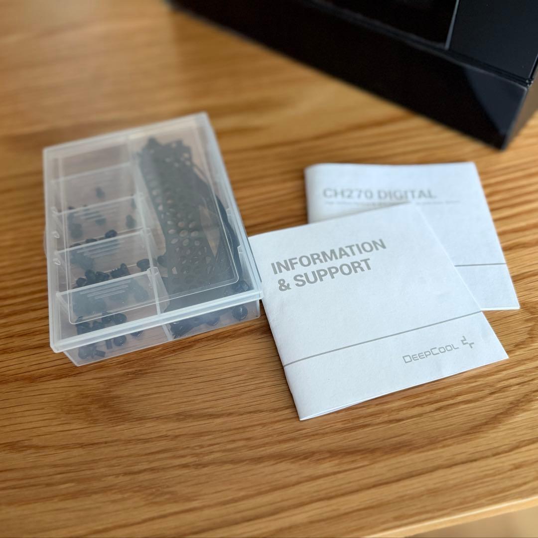 【値下げ】Deepcool CH270 DIGITAL ブラック PCケース