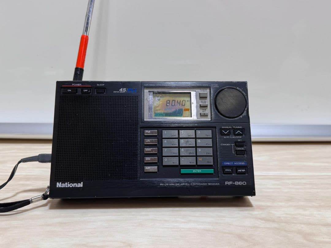 National ラジオ RF-B60 動作確認済み