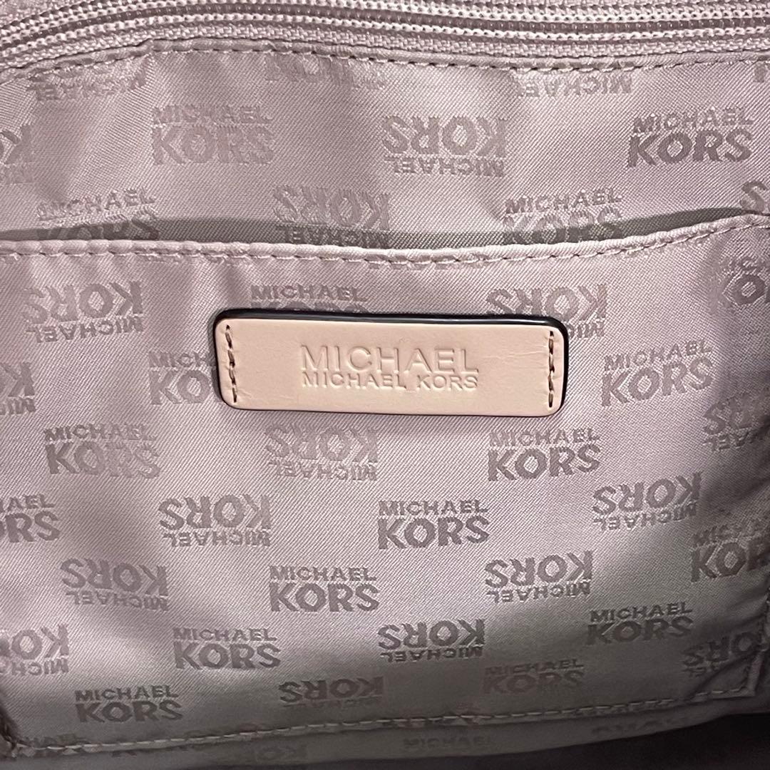 【すず 様✨】マイケルコース特大ボストンバッグレザーPVC総柄2WAY