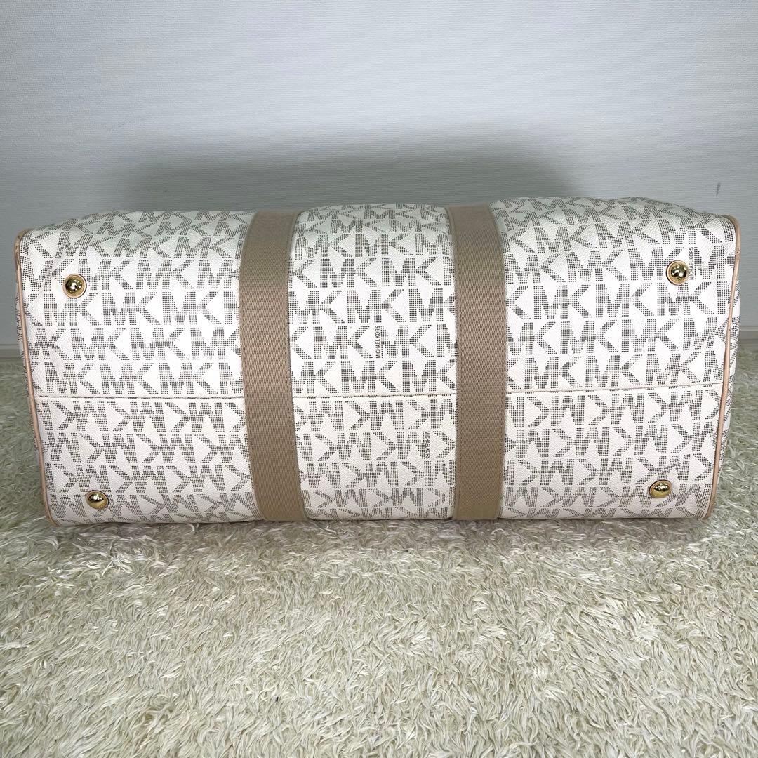 【すず 様✨】マイケルコース特大ボストンバッグレザーPVC総柄2WAY