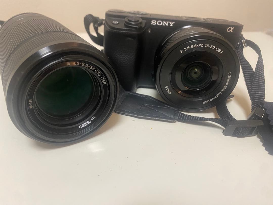 SONY α 6400ミラーレスカメラ 2本レンズ付き